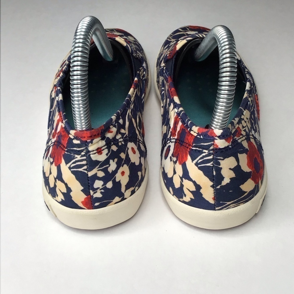 SEAVEES Baja Slip Ons Trina Turk Poplin Twill Sneakers. - Picture 5 of 10